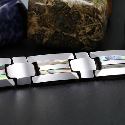 European and American tungsten steel bracelet